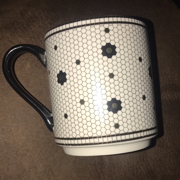 New Anthropologie Tiled Margot Monogram Mug - Picture 7 of 12